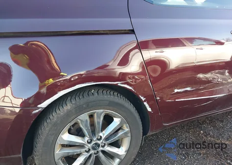 2015 Kia Sedona Sx Luxury from USA, damaged, VIN KNDME5C12F6033981